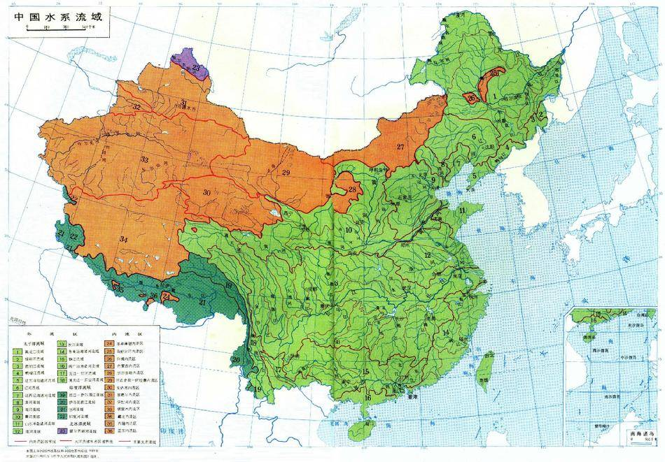 2002年中国1:25万三级流域分区数据-免费下载-资源下载-星图云开放平台