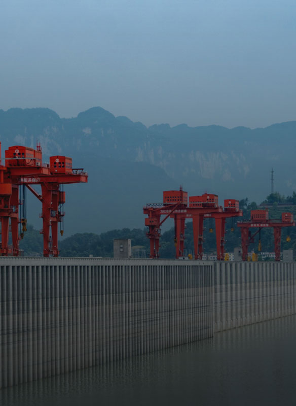 水利工程实景孪生建设图