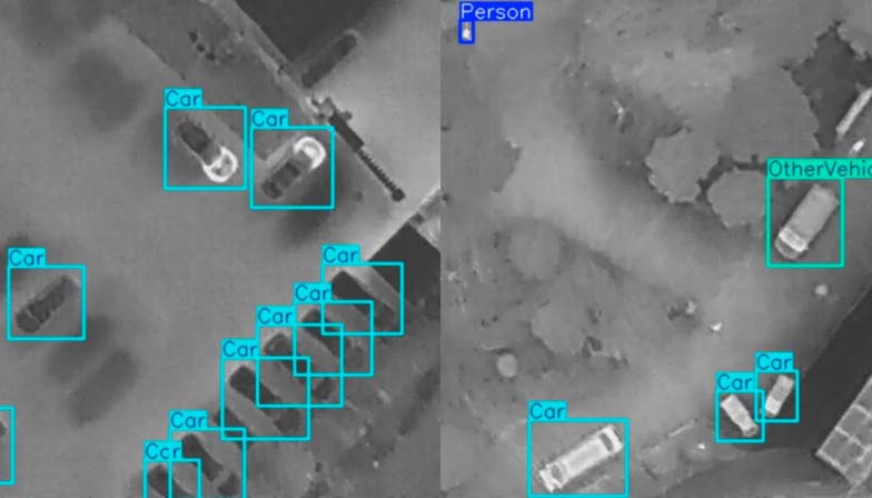 夜间目标检测（热红外成像）