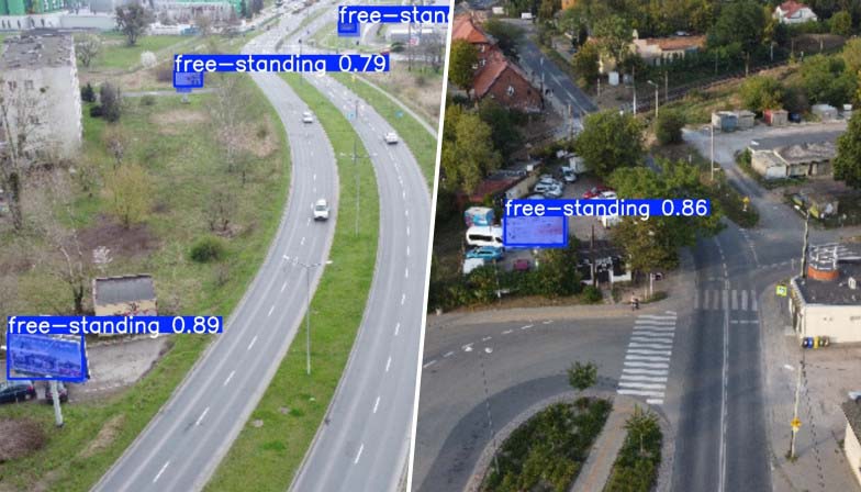 无人机广告牌检测