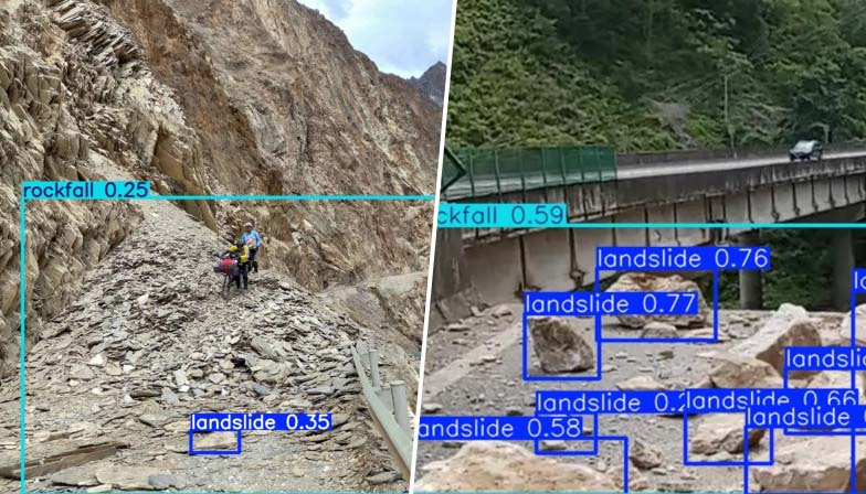 滑坡滚石目标检测